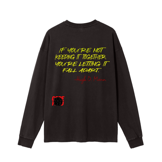 Vintage Washed BIRDS OF THE BRIDGE Long Sleeve T-Shirt